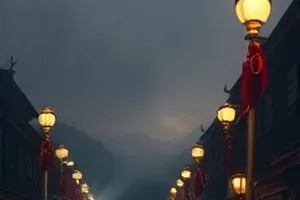 木箱里的老式收音机与旋钮封面