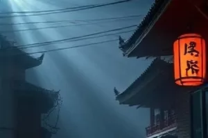 雨季车间流水线与雨帘封面